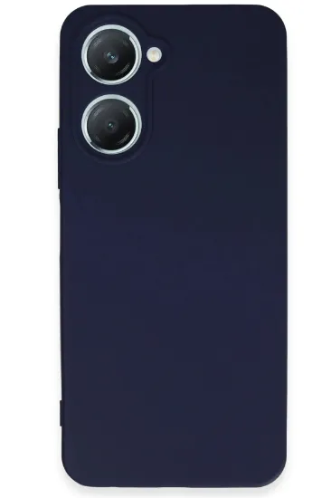 Newface Vivo Y18 Kılıf First Silikon - Lacivert resmi