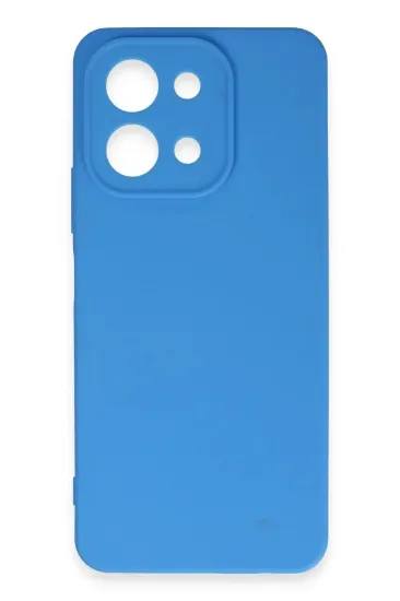 Newface Vivo Y28 Kılıf First Silikon - Mavi resmi