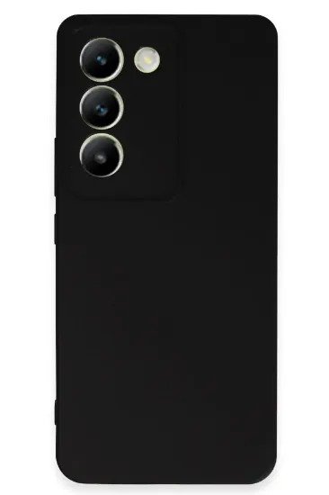 Newface Vivo V30 Lite 4G Kılıf First Silikon - Siyah resmi