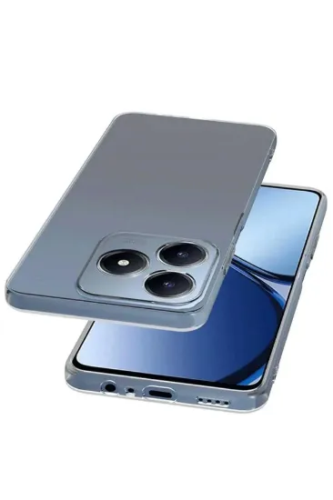 Newface Realme C61 Kılıf Lüx Şeffaf Silikon resmi