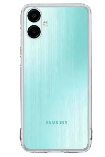 Newface Samsung Galaxy A06 Kılıf Lüx Şeffaf Silikon resmi