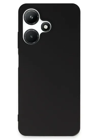 Newface İnfinix Hot 30i Kılıf First Silikon - Siyah resmi