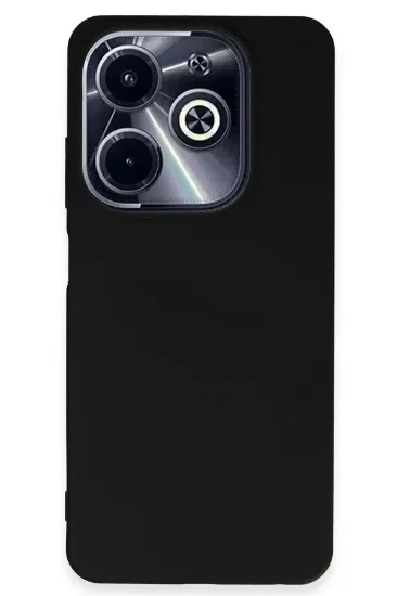 Newface İnfinix Hot 40i Kılıf First Silikon - Siyah resmi