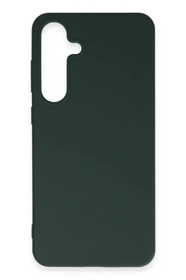 Newface Samsung Galaxy S24 Plus Kılıf First Silikon - Koyu Yeşil resmi