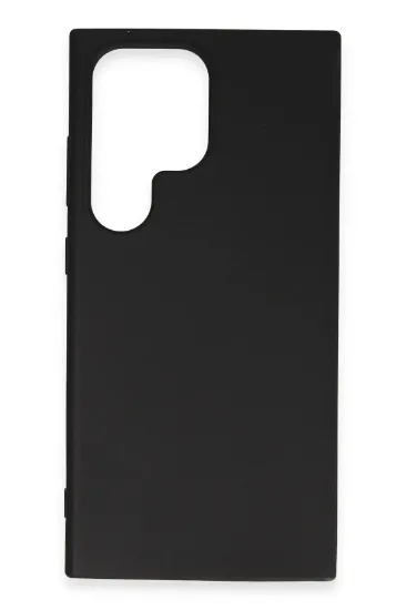 Newface Samsung Galaxy S24 Ultra Kılıf First Silikon - Siyah resmi