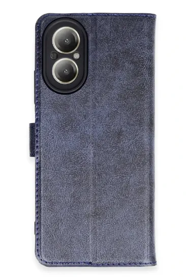 Newface Realme 12 Lite Kılıf Trend S Plus Kapaklı Kılıf - Lacivert resmi