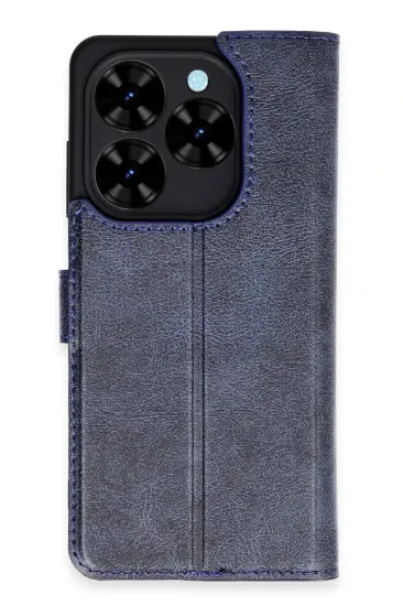 Newface Tecno Spark Go 2024 Kılıf Trend S Plus Kapaklı Kılıf - Lacivert resmi