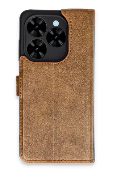 Newface Tecno Spark Go 2024 Kılıf Trend S Plus Kapaklı Kılıf - Taba resmi