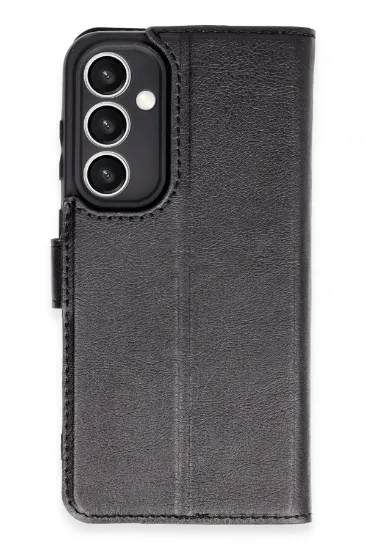 Newface Samsung Galaxy S23 FE Kılıf Trend S Plus Kapaklı Kılıf - Siyah resmi