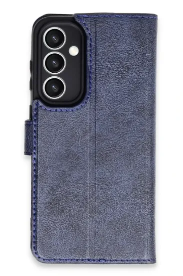 Newface Samsung Galaxy S23 FE Kılıf Trend S Plus Kapaklı Kılıf - Lacivert resmi