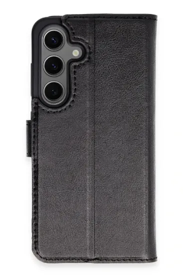 Newface Samsung Galaxy S24 Kılıf Trend S Plus Kapaklı Kılıf - Siyah resmi
