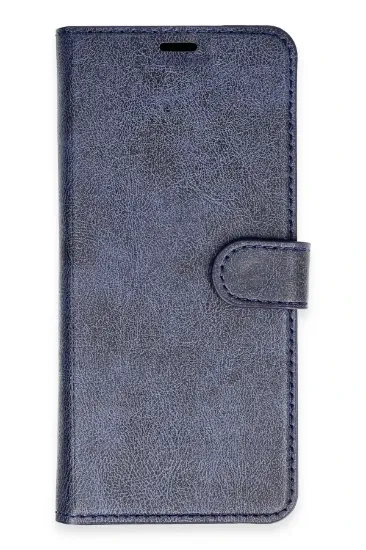 Newface Samsung Galaxy S24 Kılıf Trend S Plus Kapaklı Kılıf - Lacivert resmi