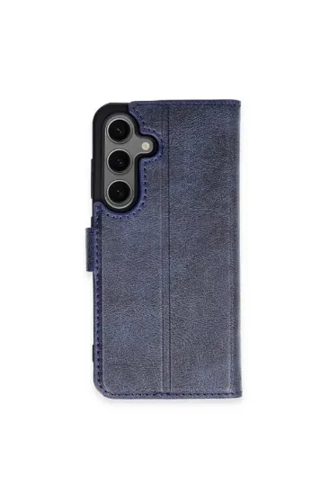 Newface Samsung Galaxy S24 Plus Kılıf Trend S Plus Kapaklı Kılıf - Lacivert resmi
