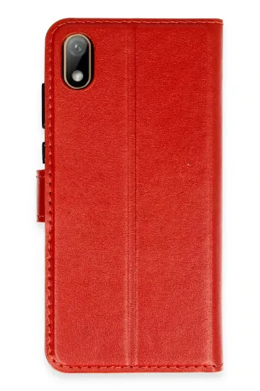 Newface Huawei Y5 2019 Kılıf Trend S Plus Kapaklı Kılıf - Kırmızı resmi