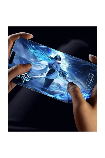 Newface iPhone 15 Pro Max Bilvis 0.18mm Plus Cam Ekran Koruyucu resmi