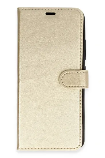 Newface Reeder P13 Blue Max 2022 128GB Kılıf Trend S Plus Kapaklı Kılıf - Gold resmi