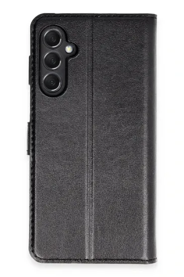 Newface Samsung Galaxy M34 5G Kılıf Trend S Plus Kapaklı Kılıf - Siyah resmi