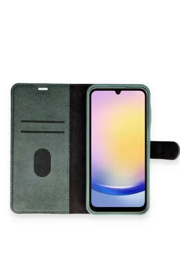 Newface Samsung Galaxy A03S Kılıf Trend S Plus Kapaklı Kılıf - Titan Gri resmi