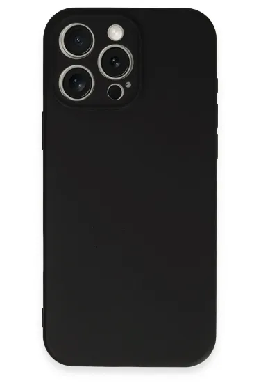 Newface iPhone 16 Pro Kılıf First Silikon - Siyah resmi