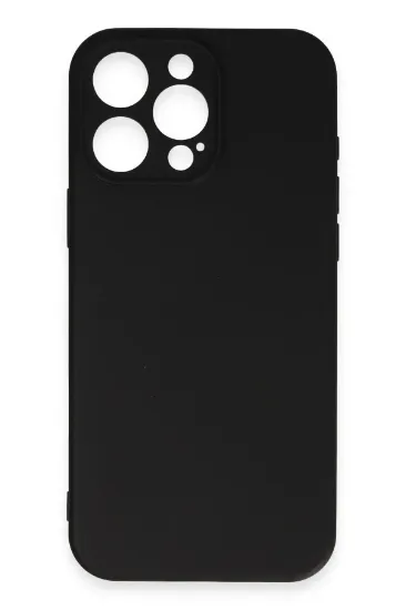 Newface iPhone 16 Pro Kılıf First Silikon - Siyah resmi