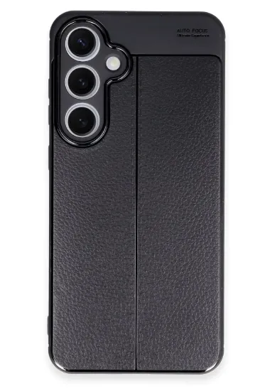 Newface Samsung Galaxy S24 FE Kılıf Auto Focus Kapak - Siyah resmi