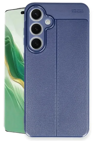 Newface Samsung Galaxy S24 FE Kılıf Auto Focus Kapak - Lacivert resmi