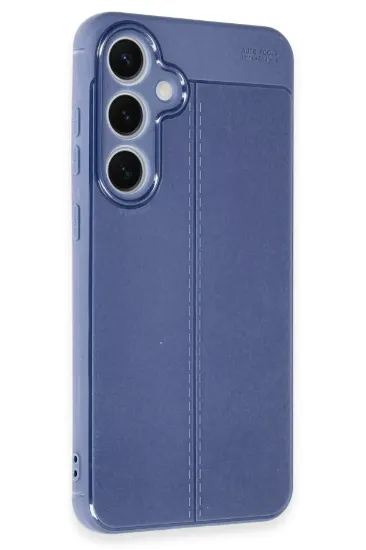 Newface Samsung Galaxy S24 FE Kılıf Auto Focus Kapak - Lacivert resmi