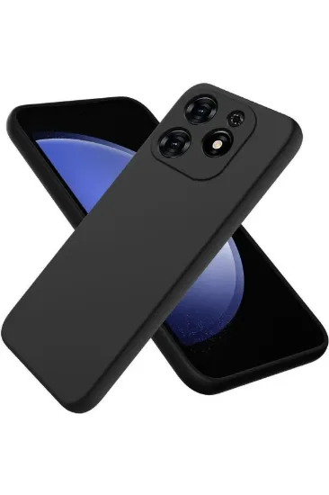 Newface Tecno Spark Go 2024 Kılıf First Silikon - Siyah resmi
