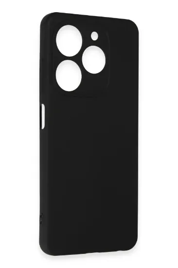 Newface Tecno Spark Go 2024 Kılıf First Silikon - Siyah resmi