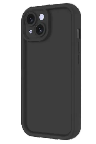 Newface iPhone 14 Kılıf Viera Silikon - Siyah resmi