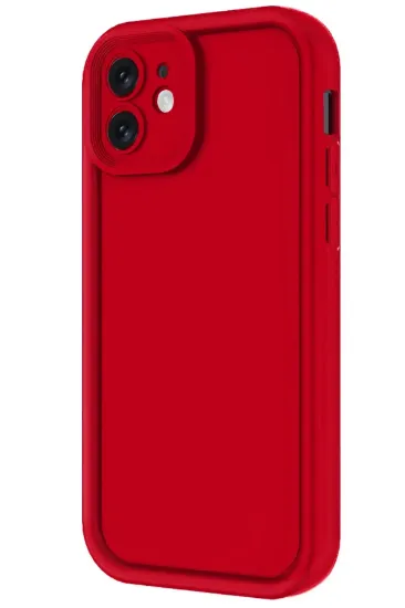 Newface iPhone 11 Kılıf Viera Silikon - Kırmızı resmi