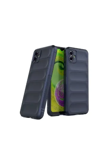 Newface Samsung Galaxy A06 Kılıf Optimum Silikon - Lacivert resmi