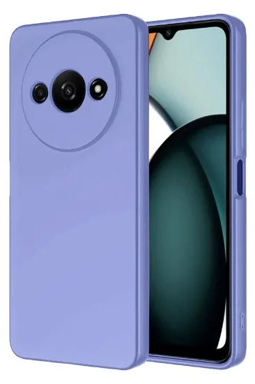 Newface Realme C61 Kılıf First Silikon - Lila resmi