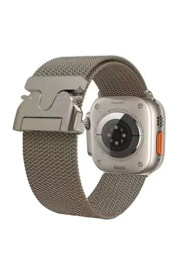 Newface Apple Watch 42mm Milano Metal Kordon - Desert resmi
