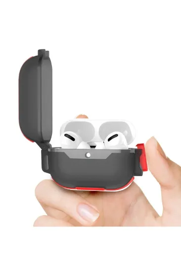 Newface Airpods 4 (4.nesil) Predator Airpods Kılıf - Siyah resmi