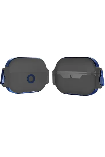 Newface Airpods 4 (4.nesil) Predator Airpods Kılıf - Mavi resmi