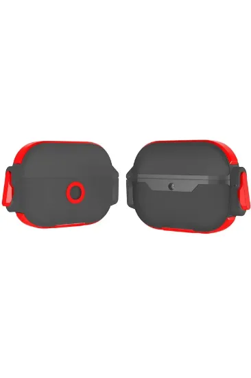 Newface Airpods 4 (4.nesil) Predator Airpods Kılıf - Kırmızı resmi