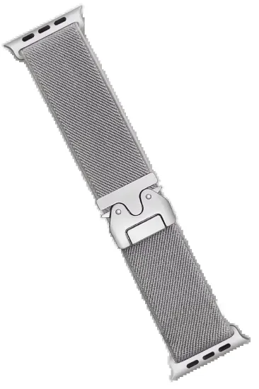 Newface Apple Watch 42mm Forest Kumaş Kordon - Titan Gri resmi