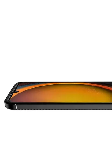 Newface Samsung Galaxy XCover 7 Kılıf Auto Focus Karbon Kapak - Siyah resmi