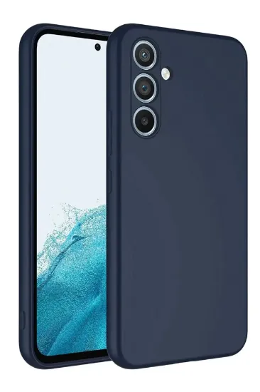 Newface Samsung Galaxy A16 5G Kılıf First Silikon - Lacivert resmi