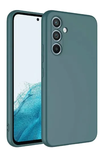 Newface Samsung Galaxy A16 5G Kılıf First Silikon - Koyu Yeşil resmi