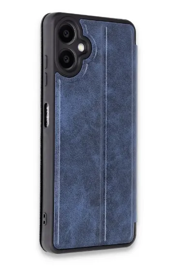 Newface Samsung Galaxy A06 Kılıf Flip Cover - Lacivert resmi