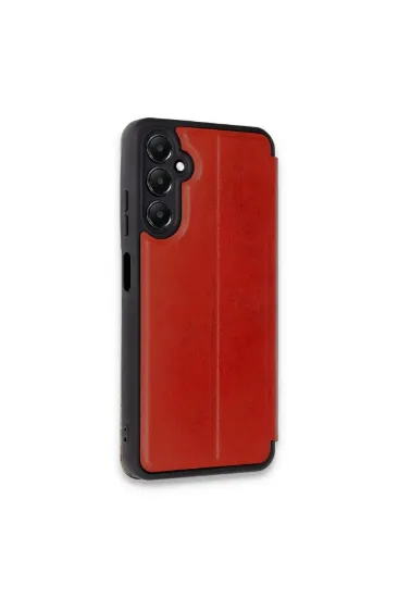 Newface Samsung Galaxy A16 5G Kılıf Flip Cover - Kırmızı resmi