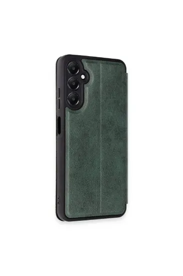 Newface Samsung Galaxy A16 5G Kılıf Flip Cover - Koyu Yeşil resmi
