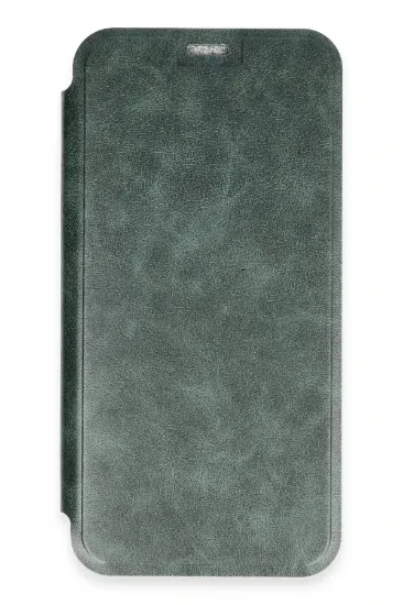 Newface iPhone 16 Kılıf Flip Cover - Koyu Yeşil resmi