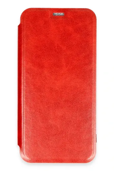 Newface iPhone 16 Plus Kılıf Flip Cover - Kırmızı resmi