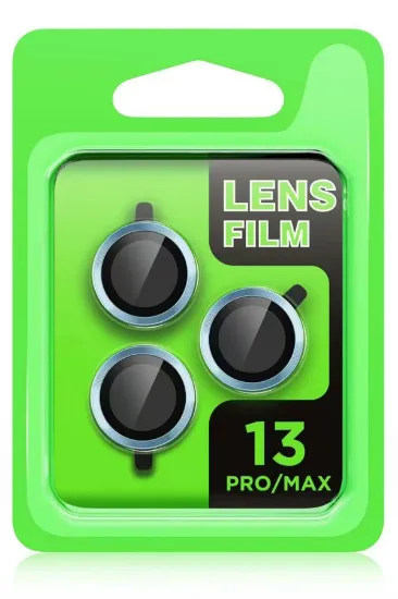 Newface iPhone 13 Pro Max Raze Metal Kamera Lens - Gri resmi