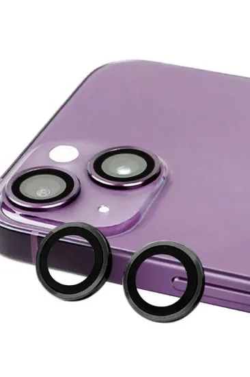 Newface iPhone 13 Raze Metal Kamera Lens - Siyah resmi