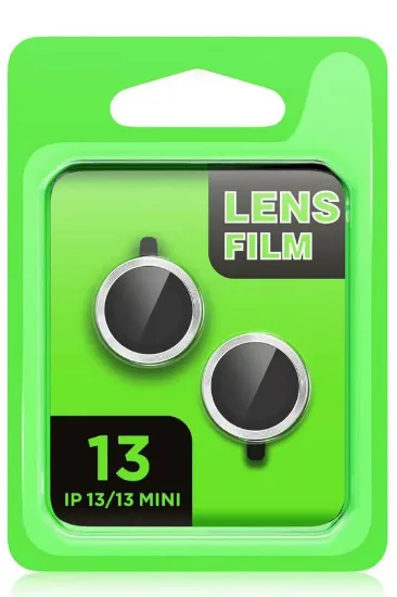 Newface iPhone 13 Raze Metal Kamera Lens - Mavi resmi