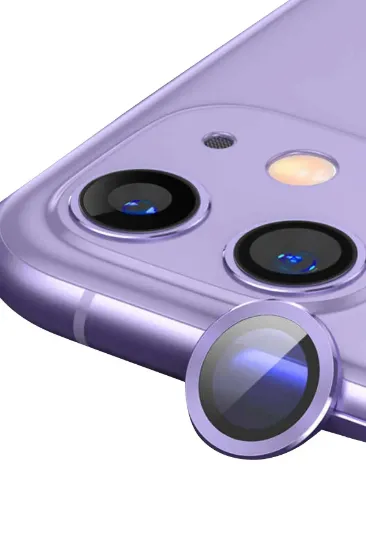Newface iPhone 11 Raze Metal Kamera Lens - Mor resmi